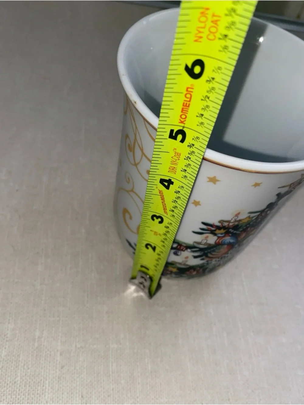 Williams Sonoma Twas The Night Before Christmas Porcelain Coffee Tea Cup Mug